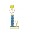 Trophies - #Softball Vertical Star Riser C Style Trophy